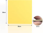 4 Pack Yellow Basswood Sheets for Crafts, DIY Ornaments & Architectural Models - Image 2