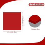 2 Pack 12'' x 12'' Translucent Red Acrylic Sheet, 3mm Thick Acrylic Plastic - Image 2