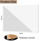 8 x 12 inch Clear Acrylic Sheets 1/8 inch Thick - Image 7