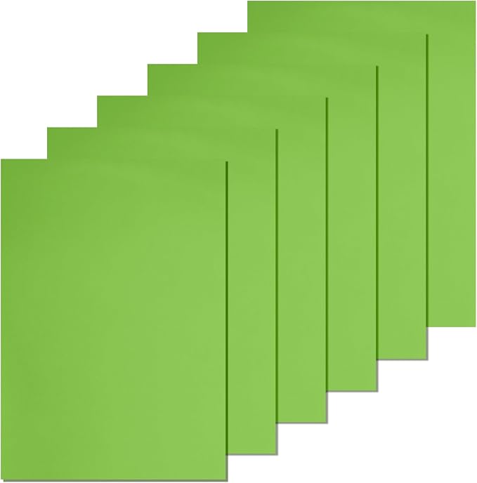 Biaungdo 6 Pcs 8 x 12 Inch Felt Fabric Sheets, Sage Green Square Felt Sheet | - Image 7