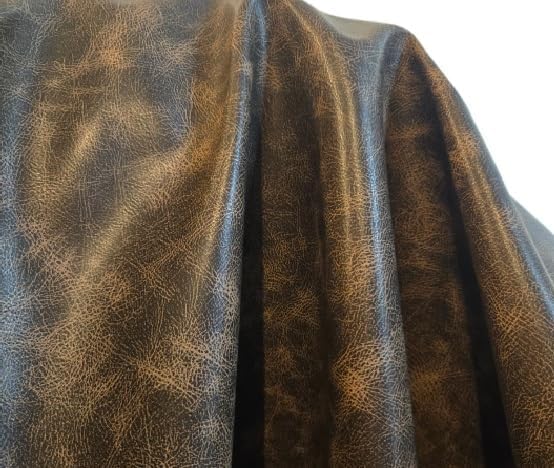 NAT Leathers, Calf Soft Faux Vegan Leather PU {Peta Approved Vegan}, 1 Yard Cut by NATLeathers