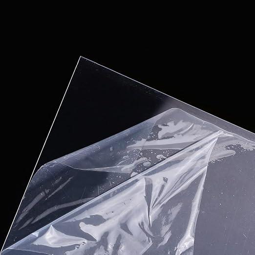 Tong Gu 5PCS Colored A4 PVC Flexible Plastic Sheets Transparent Gel Clear DIY - Image 2