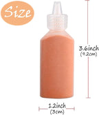 Panxxsen 12 PCS Art Sand, 1.25oz Bottles DIY Arts and Crafts Kit, Scenic Sands - Image 2