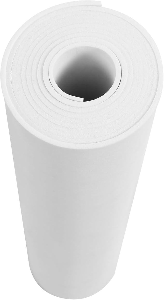 AMZQNART EVA Foam 5mm, Cosplay Foam Roll 16 x 59in（6.5sqft）White, Suitable - Image 4