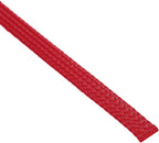 uxcell PET Expandable Sleeving 10ft 1/4" Red Cable Management Sleeve Cord - Image 2