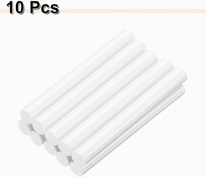 HARFINGTON 10pcs Hot Glue Sticks 0.43" Dia x 3.94" Long EVA Mini Hot Melt - Image 3