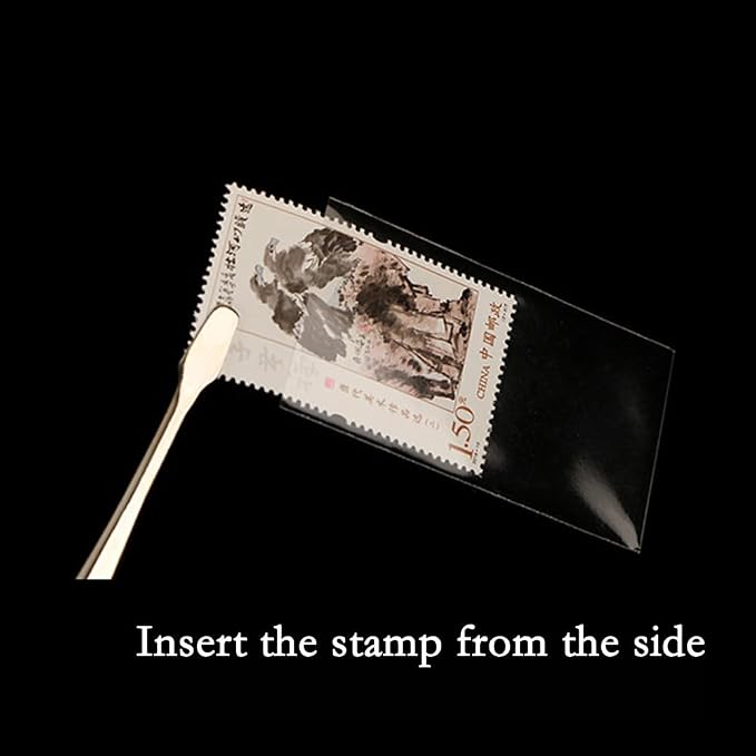 Stamp Collecting Supplies – 760 OPP Stamp Sleeves, 8 Sizes - Image 4