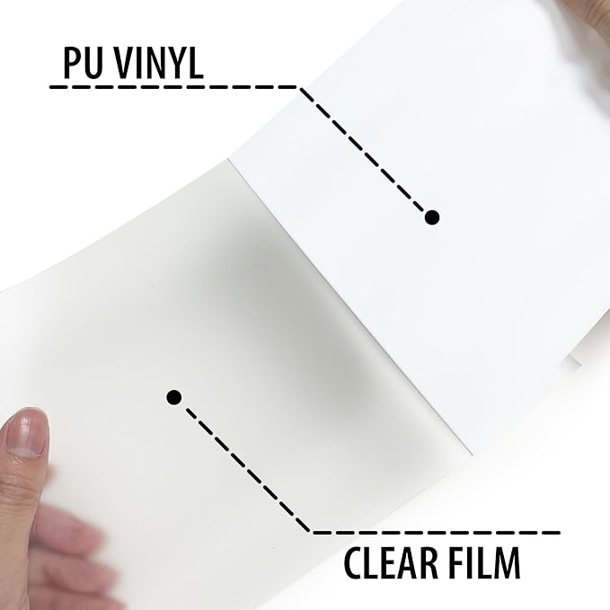 White Htv Vinyl Roll Heat Transfer Vinyl 12’ X 20 ft, - Image 3