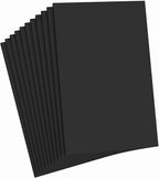 Do²ping Black Foam Sheets Crafts, 8.5x5.5 Inch Eva Craft Foam Paper by Do%C2%B2ping