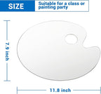 Tamaki Acrylic Paint Palette Clear Paint Tray Palette - Image 2