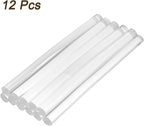 uxcell Mini Hot Glue Sticks for Glue Gun 7mm x 100mm Clear 12pcs - Image 3