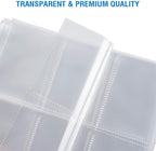 36 Pack 9 Pocket Page Protectors, Sooez Double Sided Trading Card Sleeves - Image 5