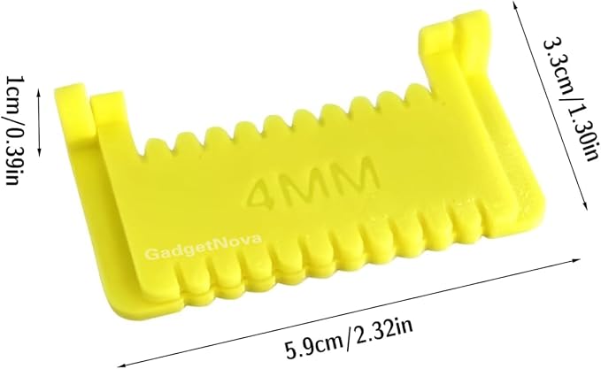 3 Pack Clip-On Sewing Ruler - Image 6