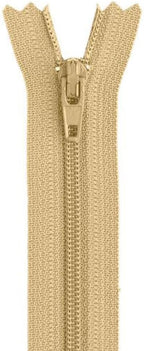 #3 Nylon Coil Zipper 36 Inch Non-Separating Closed End – Cream – Replacement by Metalandbrassco