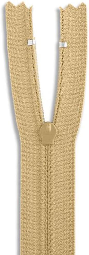 #3 Nylon Coil Zipper 30 Inch Non-Separating Closed End – Cream – Replacement - Image 4