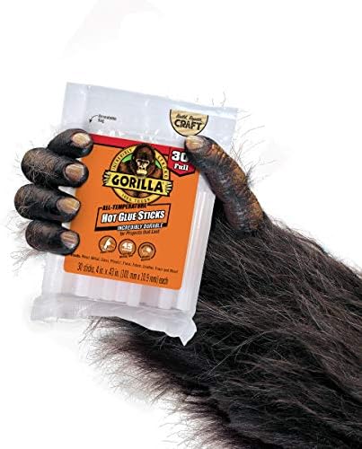 Gorilla Hot Glue Sticks, Full Size, Bonds: Wood, and More - Image 3