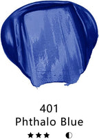Artecho Phthalo Blue Acrylic Paint 1000ml / 33.8 fl oz Pump Dispenser | Large - Image 2