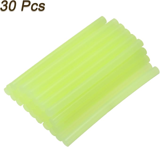 uxcell 30pcs 7mm x 100mm Mini Hot Glue Sticks - Image 3