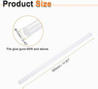 HARFINGTON 10pcs Hot Glue Sticks 0.43" Dia x 11.81" Long EVA Mini Hot Melt - Image 2