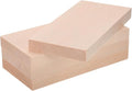 MECCANIXITY 4Pcs Basswood Carving Block, 0.8"x4"x8" Square Wooden Dowels Blocks by MECCANIXITY