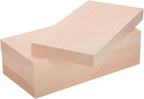 MECCANIXITY 4Pcs Basswood Carving Block, 0.8"x4"x8" Square Wooden Dowels Blocks by MECCANIXITY