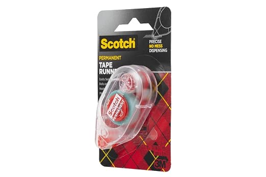 Scotch Double Sided Tape Runner, 0.27 in x 26 ft., and DIY - Image 2
