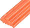 uxcell Mini Hot Glue Sticks for Glue Gun 7mm x 100mm Orange 12pcs by uxcell