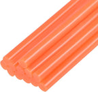 uxcell Mini Hot Glue Sticks for Glue Gun 7mm x 100mm Orange 12pcs by uxcell