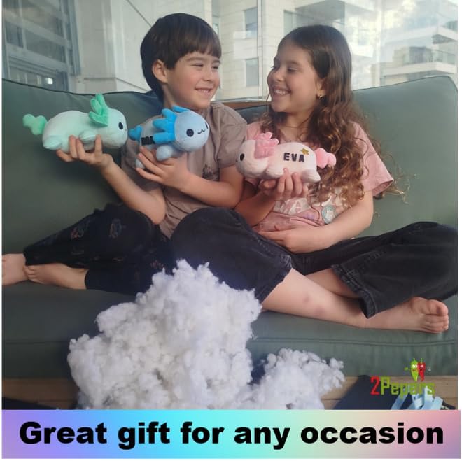 3-in-1 DIY Axolotl Plush Toys Arts and Crafts Kit - Image 4