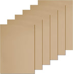 Biaungdo 6 Pcs Felt Fabric Sheets, Light Yellow Square Felt Sheets, 8 x 12 Inch - Image 7