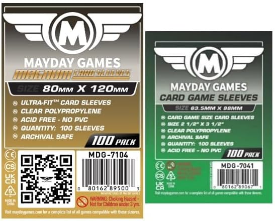MayDay Game's Fate of the Fellowship Standard Compatible Card Sleeve Bundle by MAYDAYGAMES
