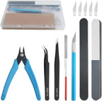 WMYCONGCONG 8 PCS Model Tools Kit Modeler Basic Tools Hobby Building Tools Kit by WMYCONGCONG