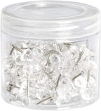 Amazon Basics Push Pins, Steel Point - Image 3