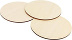 SHEUTSAN 8 PCS 10 Inch Round Basswood Circles, 1/4 Inch Thick Unfinished Wood - Image 6