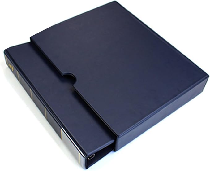 MUDOR Stamp Binder with Slipcase, Empty Stamp Collecting Albums, Stamp Stockbook - Image 2