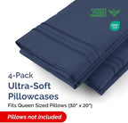 Queen Pillow Cases Set of 4 - Image 2