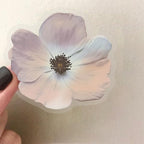 50Pcs Pink Flower Stickers for Kid Cartoon Aesthetic Sticker Bag Waterproof - Image 3