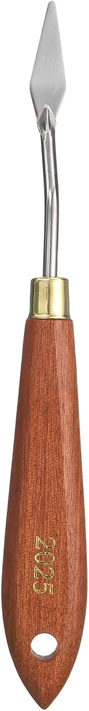 HARFINGTON Palette Knife Painting Tool 1.3" x 0.39" Stainless Steel Teardrop by HARFINGTON