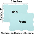 50 Pack Blank Kraft Greeting Cards, 5 Colors, 4x6IN | Thick Cardstock Paper - Image 2