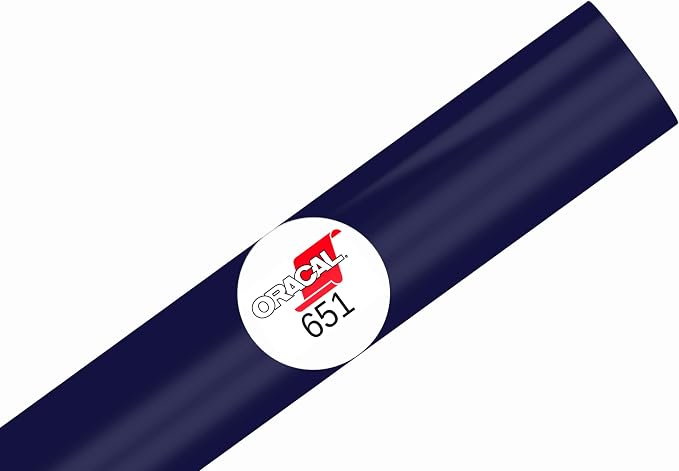ORACAL 651 Glossy Permanent Vinyl 12 Inch x 15 Feet by Orafol
