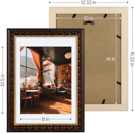 Golden State Art, 10X14 Ornate Finish Photo Frame - Image 5