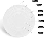 Utron 60P Clear Plastic Coin Capsules, Dollar Coin Holder, 40mm Silver Coin - Image 3