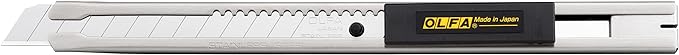 OLFA 9mm Stainless-Steel Utility Knife by OLFA