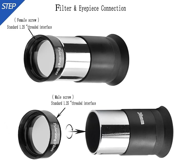 1.25" Telescope Eyepiece Filter Set - Image 5