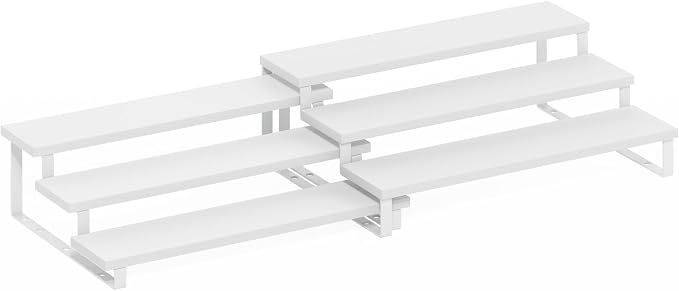 Furinno RAVEL Kitchen Countertop Organizer Set of 2, 3-Tier Nesting Metal Frame - Image 5