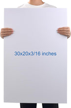 Foam Board 20 x 30 x 3/16", Foam Core Board Sheets, Acid Free Foamboard - Image 2