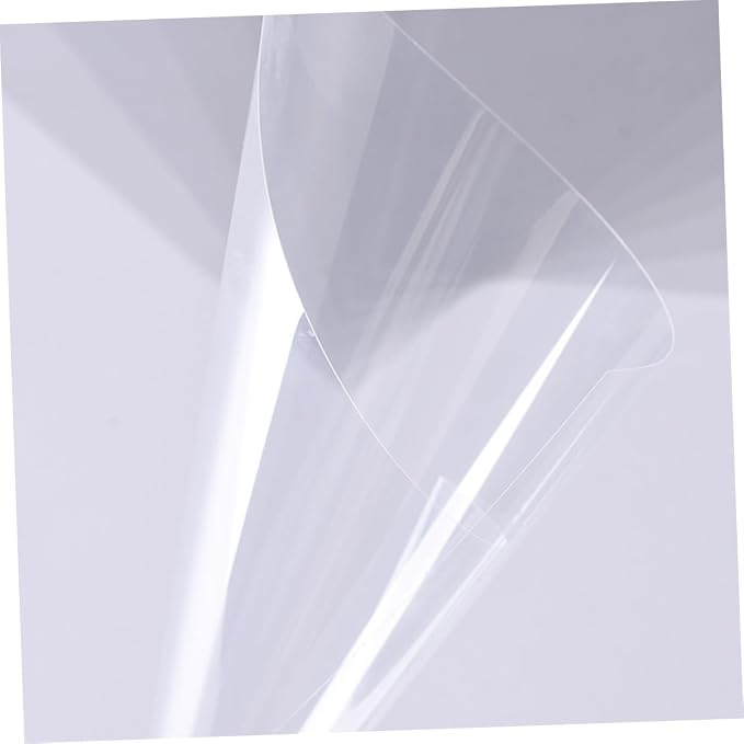 NUOBESTY Transparent Plastic Sheets 10 Pieces Clear Pet Film Sheets - Image 8