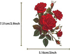 Transparent Flora Scrapbook Stickers Aesthetic Flowers Stickers | Transparent & - Image 3
