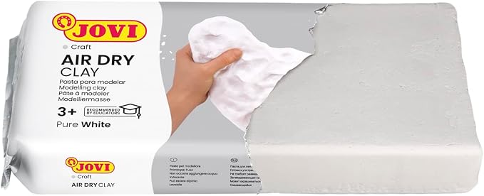 Jovi - Air Dry Modeling Clay, 2.2 lb White, No Oven Needed, Gluten-Free Pottery - Image 4