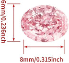 Pink Gemstone Color Cubic Zirconia Loose Beads Unset - Image 2